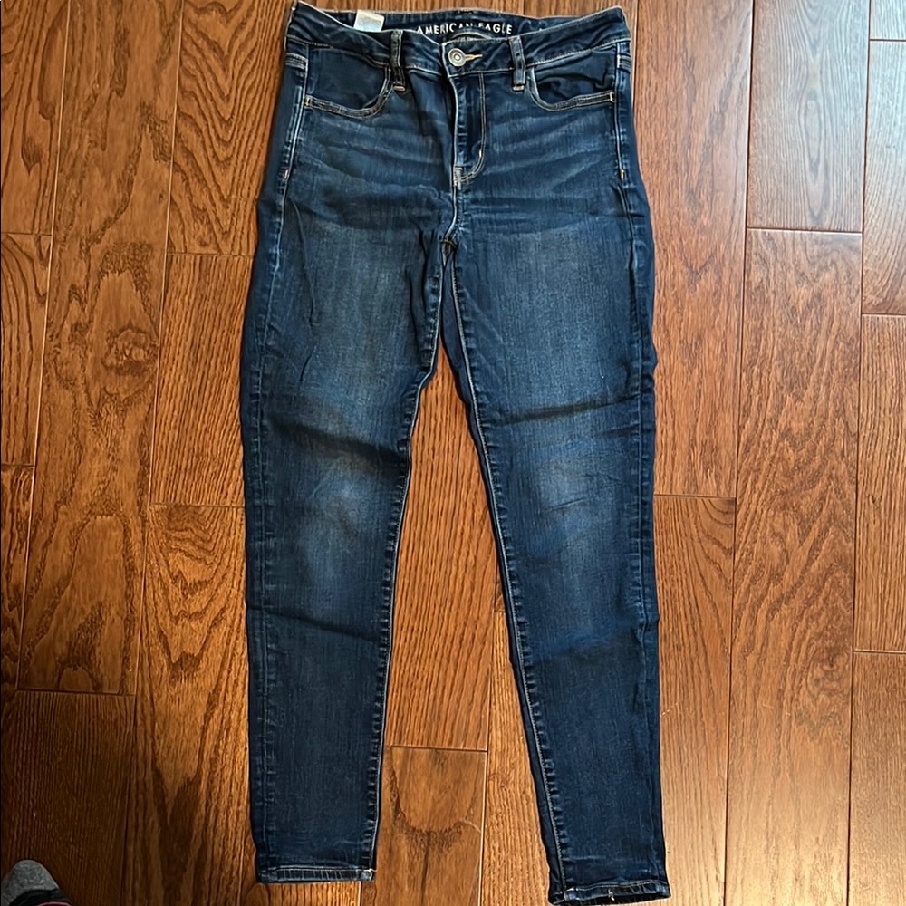 American Eagle Outfitters Women's Blue Jeans